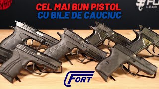 Cel mai bun pistol de autoaparare cu bile de cauciuc FORT pentru nevoile tale [upl. by Pol]