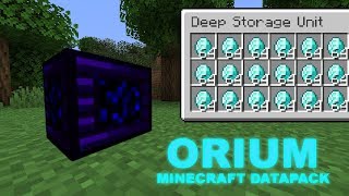 Deep Storage Unit in Vanilla Minecraft  Orium Datapack Update [upl. by Currie]