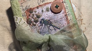 ❤️SOLD❤️ Dragonfly and Other Winged Creatures  A Spring Writing Journal [upl. by Eceer]