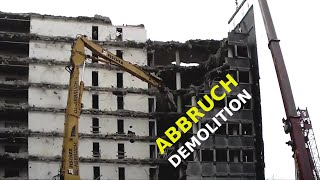 Abbruch Versatel Hochhaus in Stuttgart  Demolition Skyscraper in Stuttgart [upl. by Fergus]