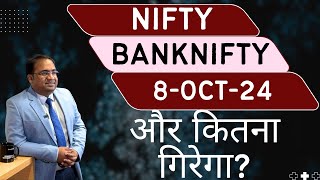 Nifty Prediction and Bank Nifty Analysis for Tuesday  8 October 24  Bank Nifty Tomorrow [upl. by Aivataj]