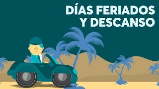 Días feriados y descanso  AlChile [upl. by Atiuqcaj]