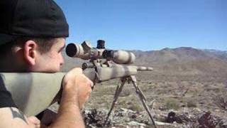 Howa M1500 tactical 800 Yards 3 shots [upl. by Laerdna]