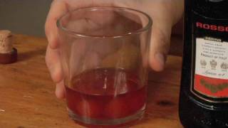 The Manhattan Cocktail and Mixed Drink Recipe in 12 seconds [upl. by Jaf]