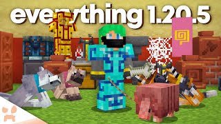 Everything in Minecraft 1205  The Armored Paws Update NEW UPDATE OUT NOW [upl. by Etnahsa]