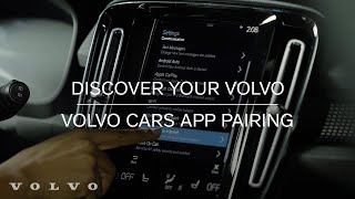 Volvo Cars App Pairing Sensus [upl. by Savart]