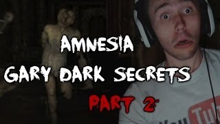 Scary Games  Amnesia Gary Dark Secrets Walkthrough Part 2 w Reactions amp Facecam [upl. by Nylsor]