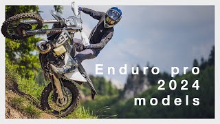 2024 TE 300 Pro amp FE 350 Pro – Enhanced enduro performance  Husqvarna Motorcycles [upl. by Otreblaug]