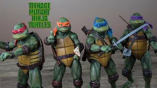 NECA TMNT Gamestop Exclusive Review [upl. by Michella638]