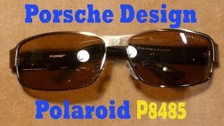 Обзор классных очков Porsche Polaroid P8485Реплика за 10 [upl. by Etom204]