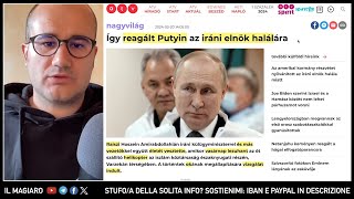 quotSUBITO CONVOCATOquot Telefonata Russia  Iran Putin riunisce Ambasciatore e Ministri [upl. by Ayota]