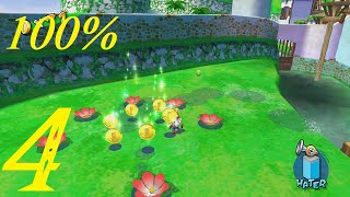 Bianco Hills 100Coin Shine  Super Mario Sunshine  76 quot435quot No Commentary [upl. by Attikin]