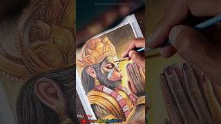 Hanuman Ji Drawing🛕  Hanuman Ji Painting💖 shorts drawing painting hanuman hanumanjistatus [upl. by Latsyrcal997]