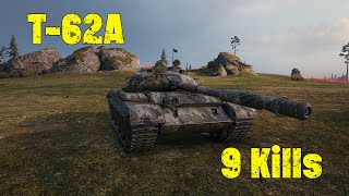 T62A 9 Kills  World of Tanks [upl. by Ethben420]