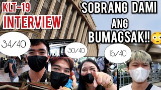 KLT19 INTERVIEW SOBRANG DAMI ANG BUMAGSAK EPSTOPIK EXAM PHILIPPINES POEA [upl. by Aikyt]