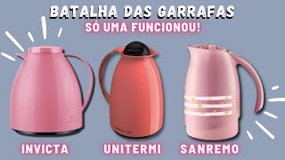 testei 3 GARRAFAS DE CAFÉ populares  qual a melhor invicta Sanremo ou unitermi [upl. by Goles]