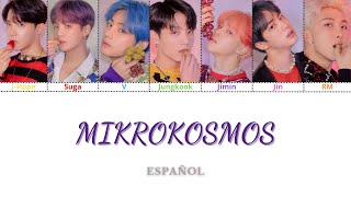 BTS  Mikrokosmos Letra en Español [upl. by Acim756]