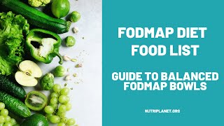 Low FODMAP Diet Explained  FODMAP Food List  Important Considerations [upl. by Aliekahs]