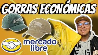 Gorras por menos de 8 dólares En mercado libre  buena Calidadprecio [upl. by Atalante]