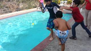 Kids Jumping Into The Freezing Cold Water [upl. by Dor]