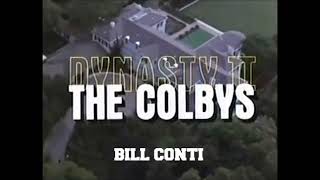 THE COLBYS TV THEME  BILL CONTI [upl. by Farhsa236]