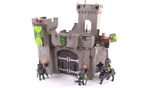 Playmobil Wolf Knights Castle review set 6002 [upl. by Enyehc938]