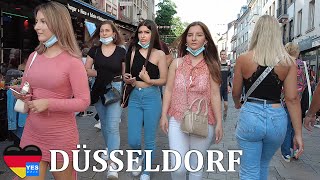 🇩🇪 DÜSSELDORF DISTRICT GERMANY 24 JULY 2021 FULL TOUR [upl. by Charo]