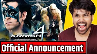 Krrish 4 Official Announcement  Hrithik Roshan  Krrish 4 Trailer  Krrish 4 Release Date  Krrish4 [upl. by Glarum]