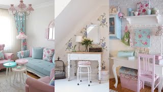 Romantic shabby chic style home decorating ideasShabby chic decor ideas [upl. by Oah]