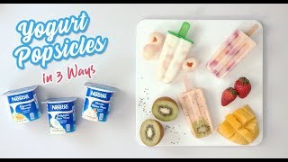 Homemade Fruity Yogurt Popsicles  Nestle Yogurt [upl. by Adriaens]