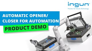 INGUN  Automatic openercloser for automation of manual test fixtures [upl. by Jandel274]