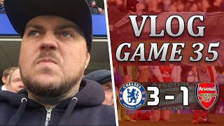 Chelsea 3 v 1 Arsenal  Its Time To Say Goodbye Wenger  Matchday Vlog  Game 35 [upl. by Jobina294]