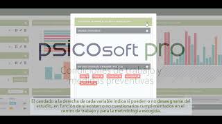 Evaluación de Riesgos Psicosociales con software PSICOsoft Pro [upl. by Seton]