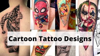 Cartoon tattoo designs  Joker tattoo designs  Cool tattoo ideas for guys  Lets Style Buddy [upl. by Eiroj655]