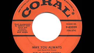 1959 HITS ARCHIVE May You Always  McGuire Sisters [upl. by True]