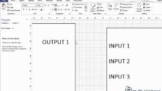 Microsoft Visio Audio Visual Connection Points [upl. by Asteria41]