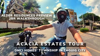 A tour inside DMCI Homes township in Taguig  ACACIA ESTATES  CONDO VLOG [upl. by Mercorr]