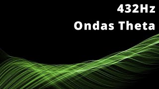 432Hz Ritmo binaural ondas theta 🎧 Frecuencia cómoda  Alivio de tensión [upl. by Anavoj227]