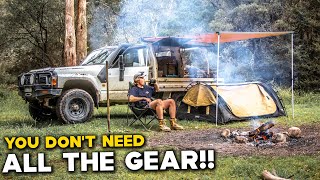 Camping setups DONT need to be 10000s Watch OUR 4x4Camping Setups for the Victorian High Country [upl. by Marcelline]