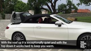 2017 MercedesBenz CClass Cabriolet review [upl. by Mattie]