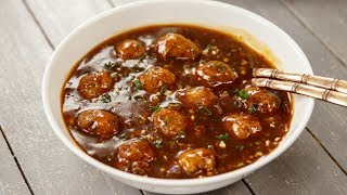 Veg Manchurian Gravy Restaurant Style Vegetable Wet Recipe  CookingShooking [upl. by Lorilee951]