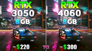 RTX 3050 vs RTX 4060  Test in 10 Games [upl. by Anna-Diane]