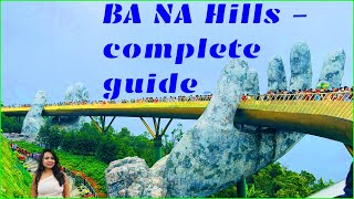 Vietnam  Ba na Hills  Complete Guide  World Record  Longest Cable Car [upl. by Ayocat]