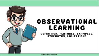 Observational Learning Explained in 3 Minutes [upl. by Akiv188]