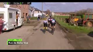 Le Samyn des Dames 2024 Women Elite final 15km [upl. by Nnaarat]