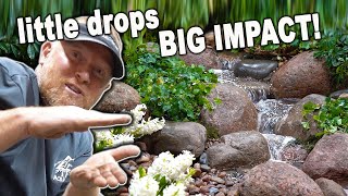 How to Build a Small Waterfall Using an Aquascape DIY Kit [upl. by Yrrat222]