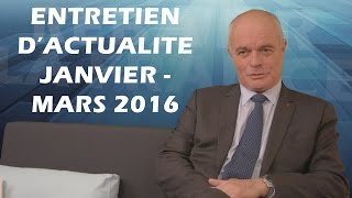 Général Didier Tauzin  Entretien dactualité janvier  mars 2016 [upl. by Dinin]