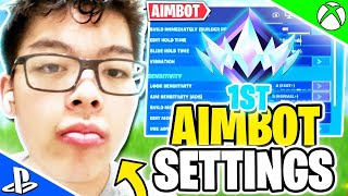 AsianJeffs Controller Settings Feel Like HACKING 🎯😈 500 Aim Assist✅ [upl. by Earal496]