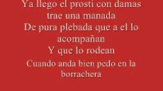 Los Titanes De Durango  El Prostipirugolfo Letra [upl. by Rezzani]