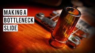 Making A Bottleneck Guitar Slide [upl. by Ymmaj]